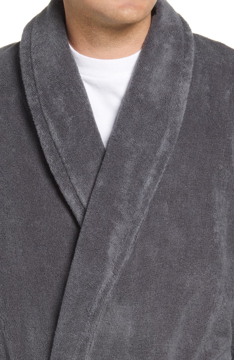 L.L.Bean Organic Cotton Terry Robe, Alternate, color,