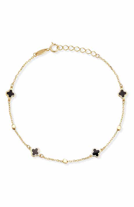 Ember Fine Jewelry Clover Charm Bracelet