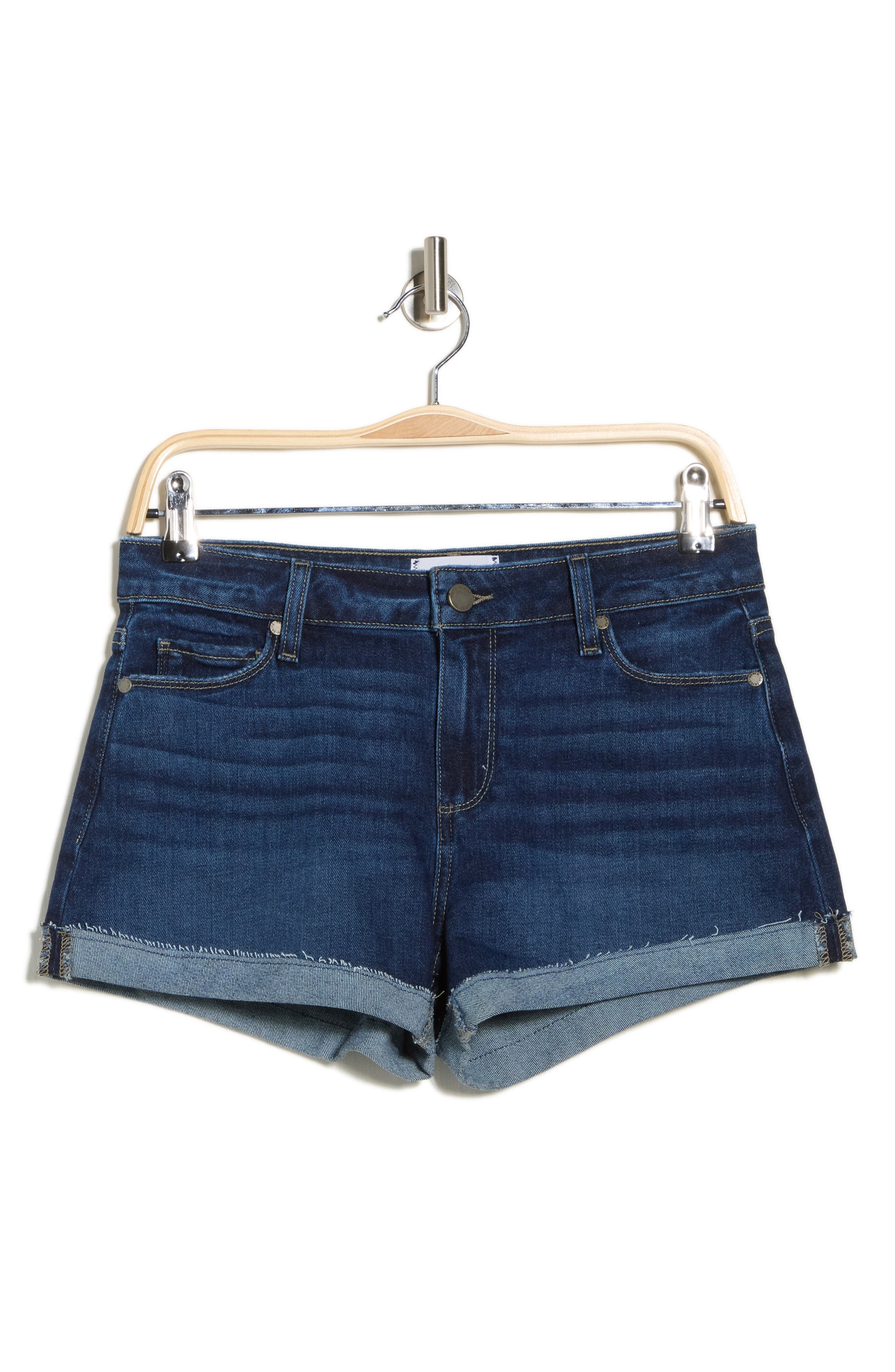 PAIGE Jimmy Jimmy Cuffed Denim Shorts