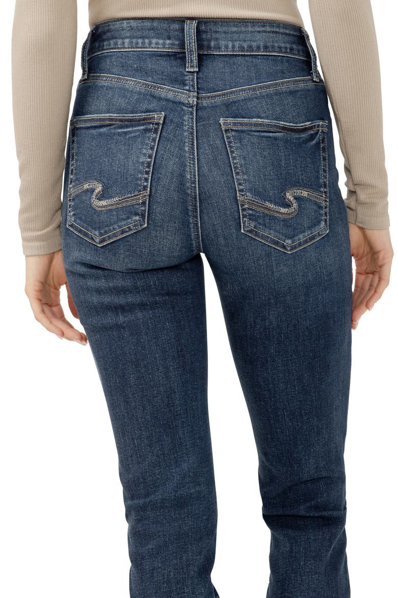 Avery High Waist Slim Straight Leg Jeans, Alternate, color, MAISIE