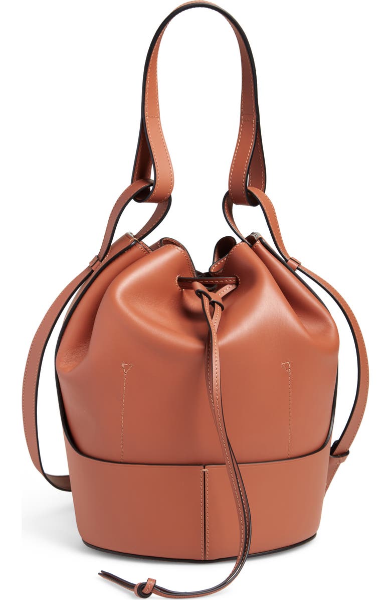 Loewe Balloon Leather Bucket Bag, Alternate, color,