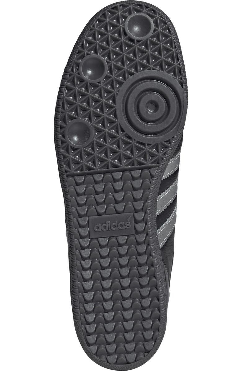 adidas Gender Inclusive Samba JP Sneaker, Alternate, color, Core Black/ Silver Met./ Black