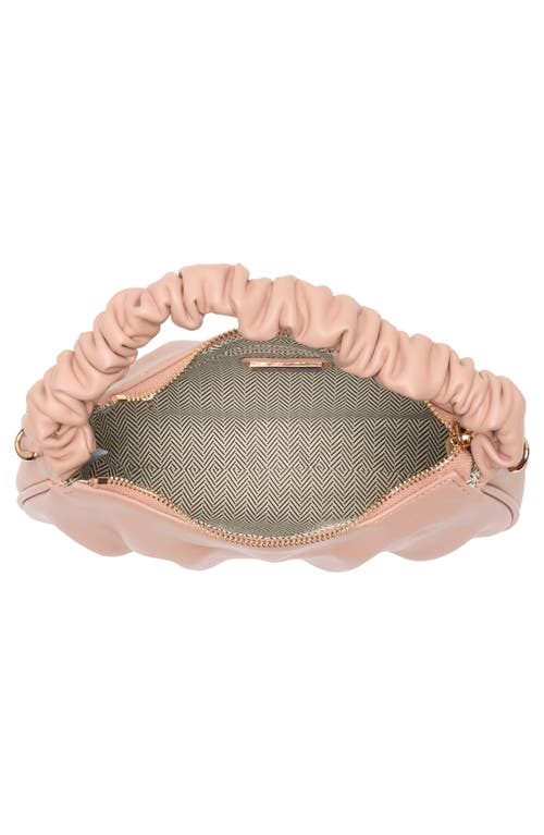 Urban Expressions Handbags Ruched Shoulder Bag In Pink