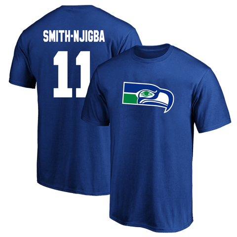 Men's Fanatics Jaxon Smith-Njigba Royal Seattle Seahawks Big & Tall Player Name & Number T-Shirt