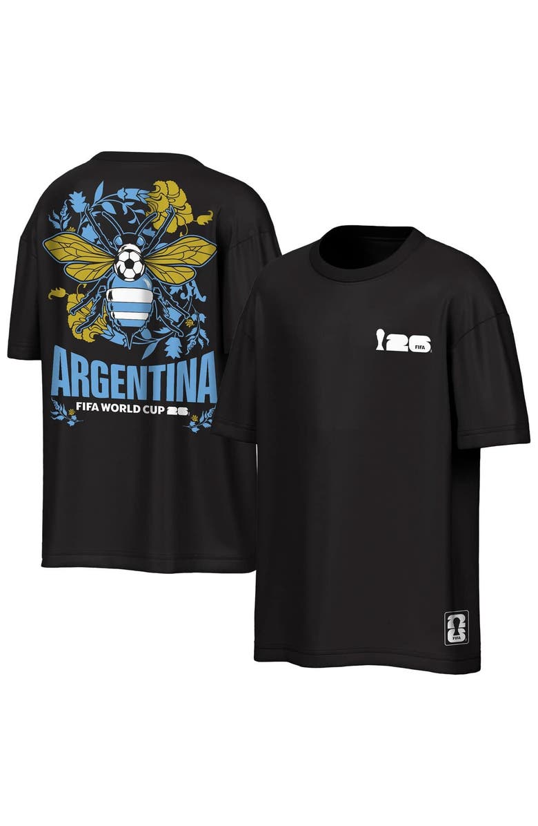 Outerstuff Men's Outerstuff Black FIFA World Cup 2026 Rally Oversized 2-Hit T-Shirt, Main, color, Black