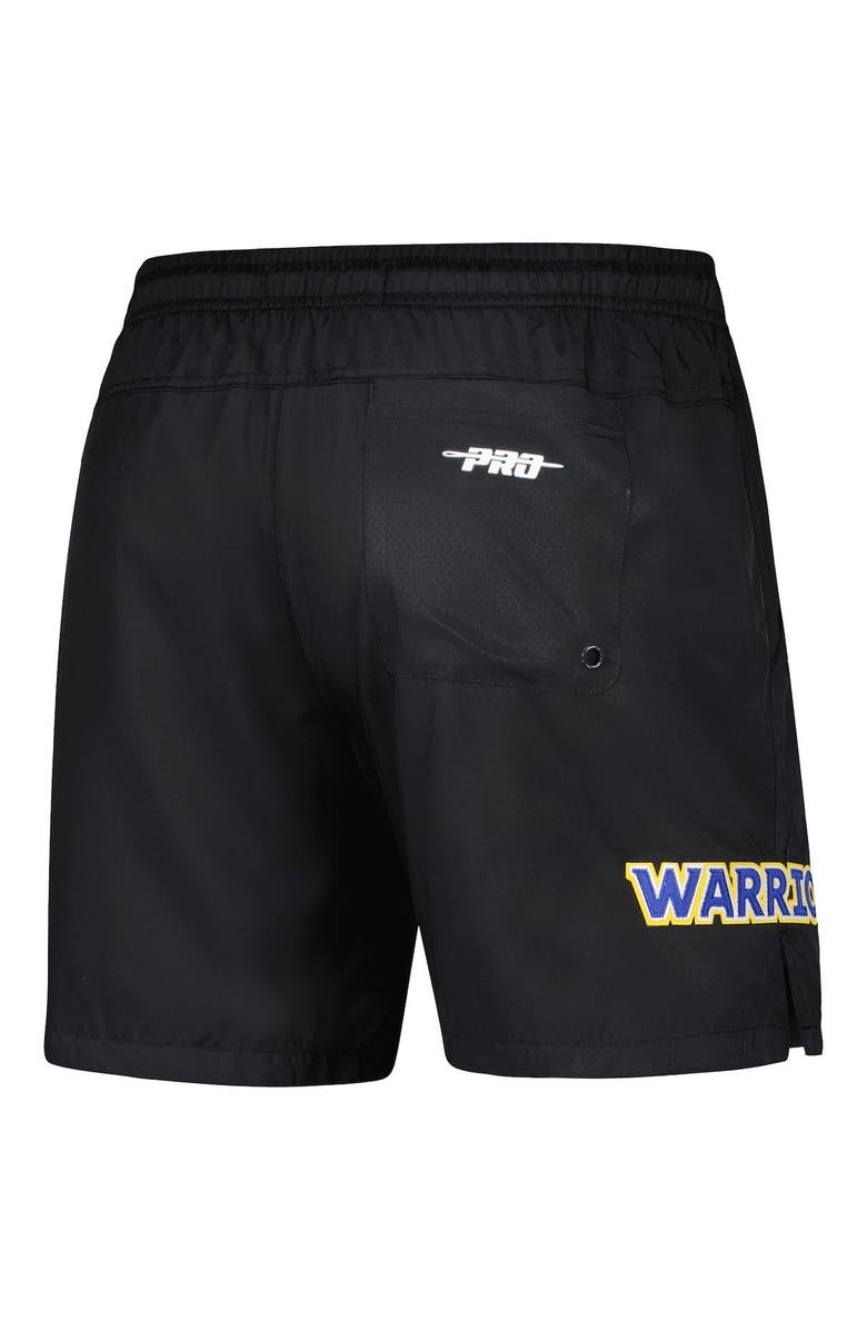 PRO STANDARD Men's Pro Standard Black Golden State Warriors Classics Woven Shorts, Alternate, color, Black