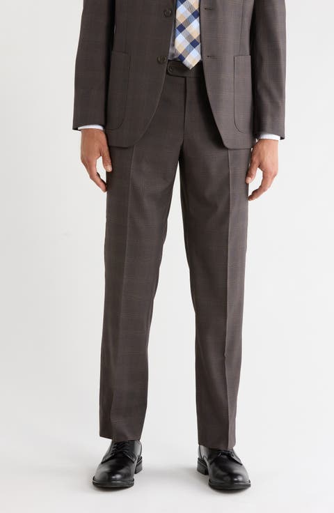 Trim Fit Check Trousers