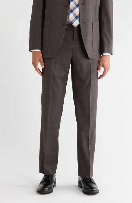 Trim Fit Check Trousers