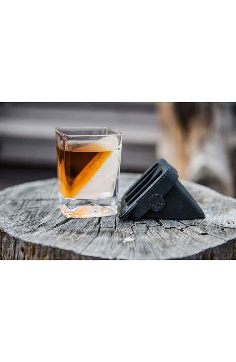 Corkcicle 'Whiskey Wedge' Double Old-Fashioned Glass, Alternate, color, 