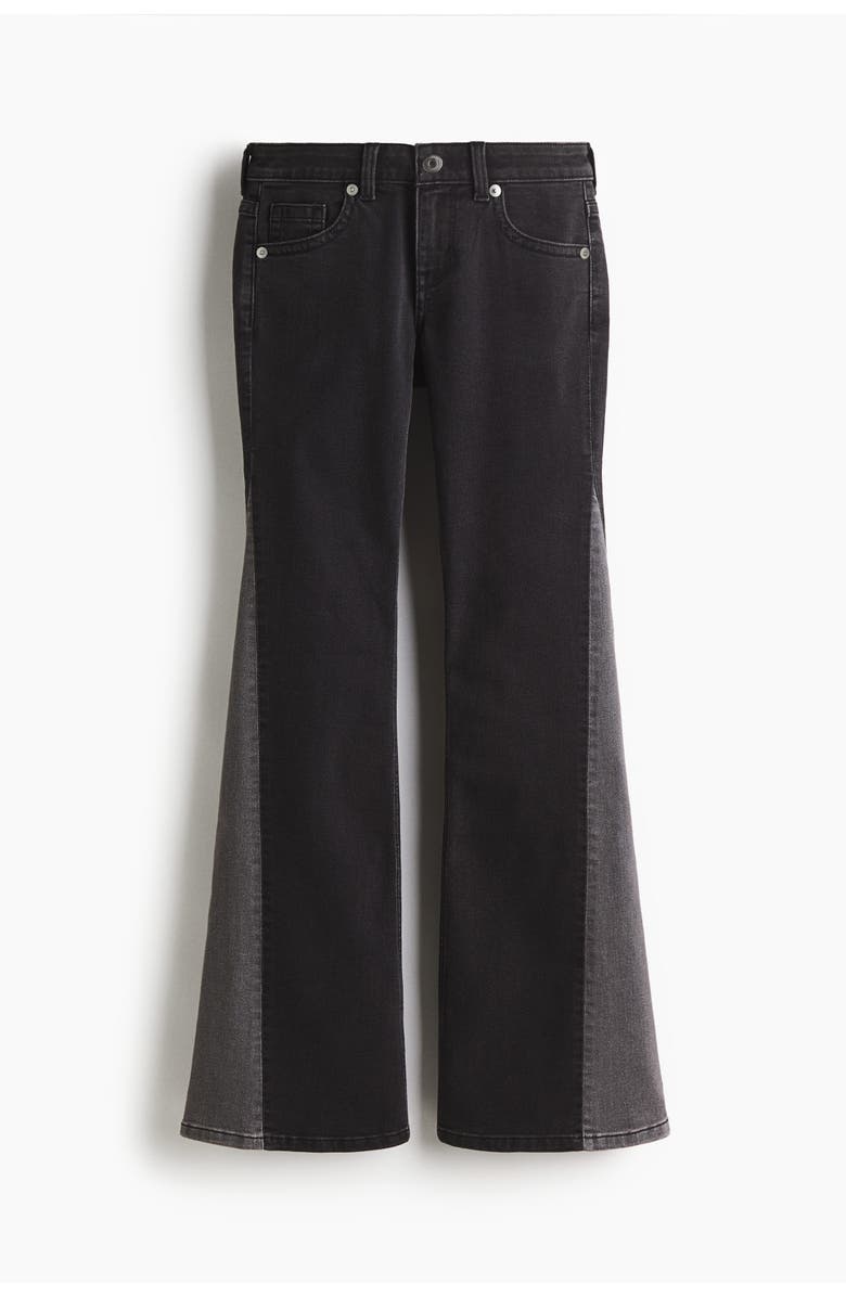 H&M Flared Low Jeans, Main, color, 