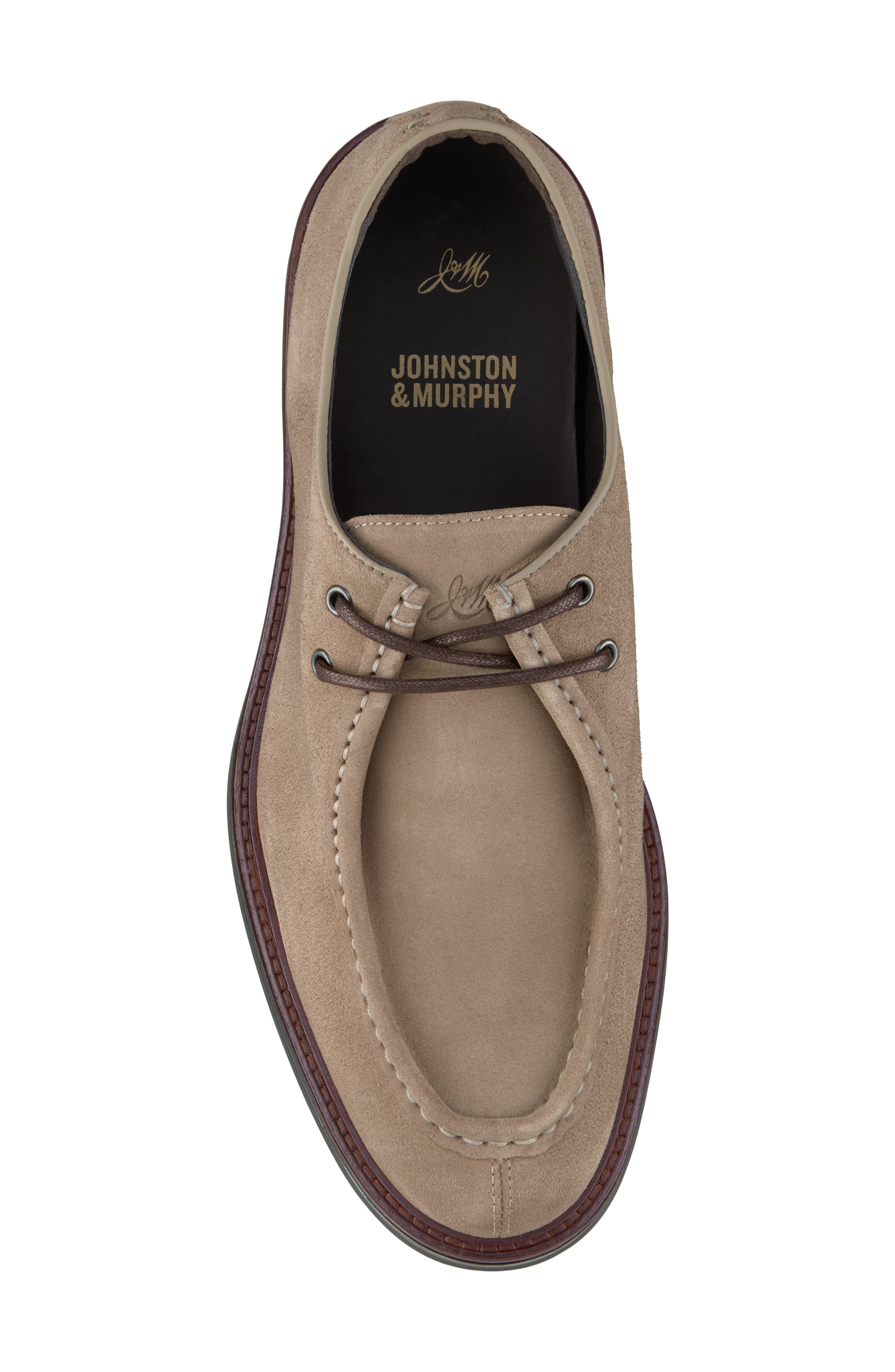 Brady Moc Toe Shoe, Alternate, color, GRAY SUEDE
