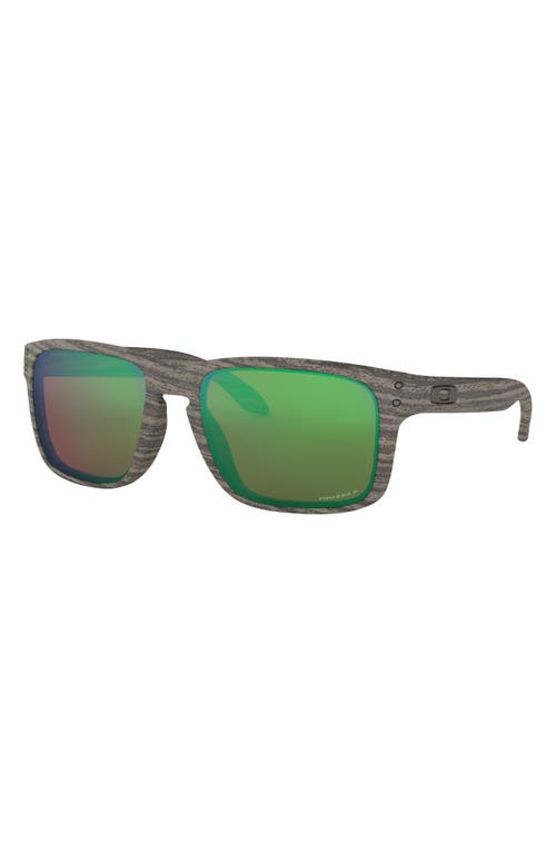 Oakley Holbrook™ 57mm Prizm™ Polarized Keyhole Sunglasses In Light Wood