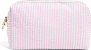 Stoney Clover Lane Small Seersucker Pouch