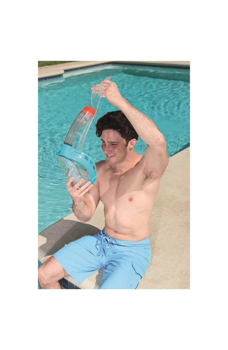 Hydro-Swim Seaclear Vista Snorkeling Mask, Alternate, color, Multicolored