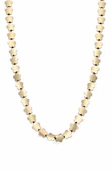 EYE CANDY LOS ANGELES Lindsay Flower Motif Necklace