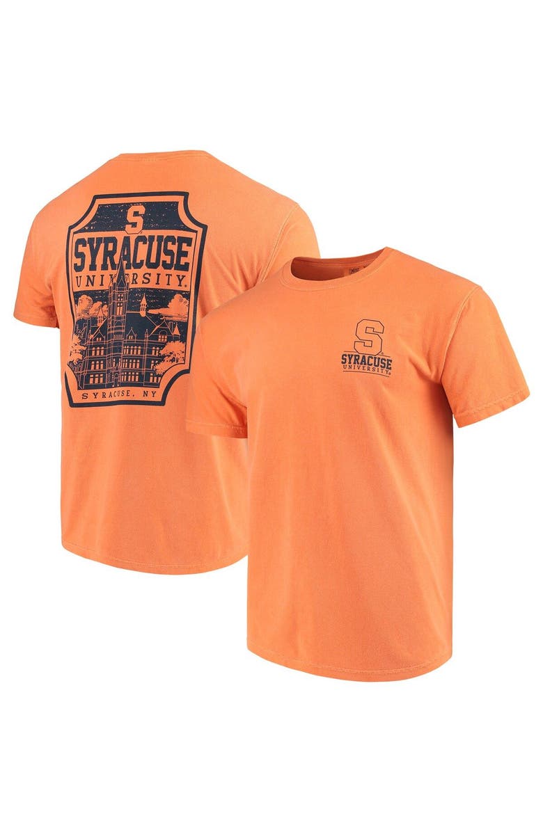 IMAGE ONE Men's Orange Syracuse Orange Comfort Colors Campus Icon T-Shirt, Alternate, color, 