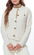 BY DESIGN Franca Bouclé Cardigan
