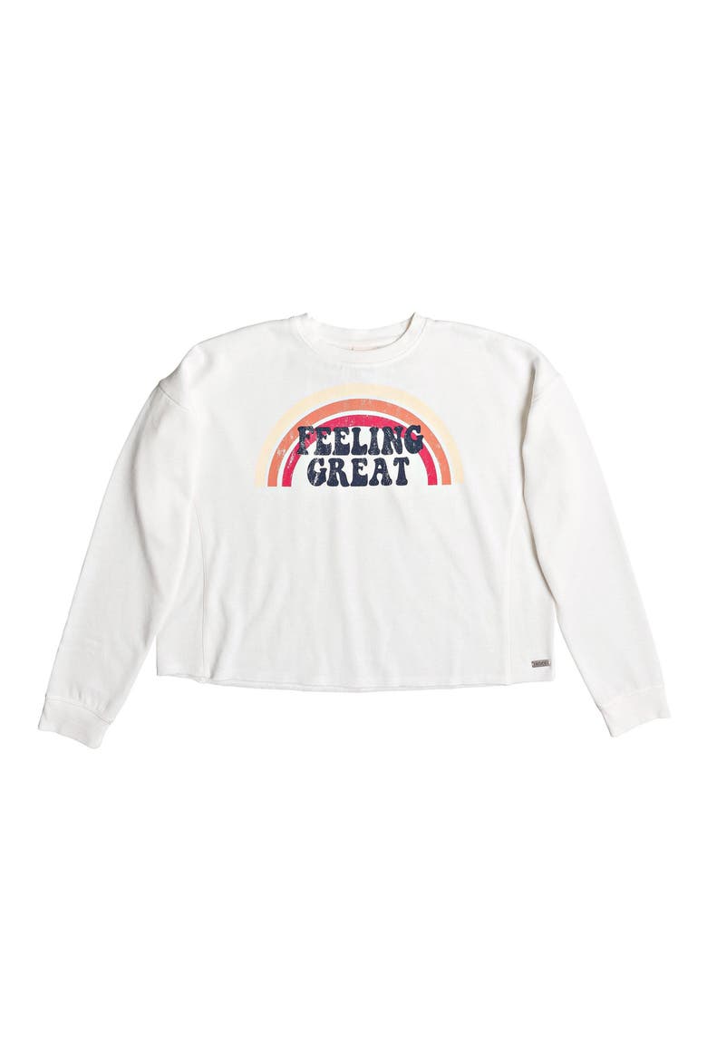 Dream Believer Sweatshirt, Alternate, color, MARSHMALLOW