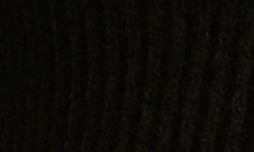 Nasty Gal Faux Fur Trim Lace-up Cardigan In Black