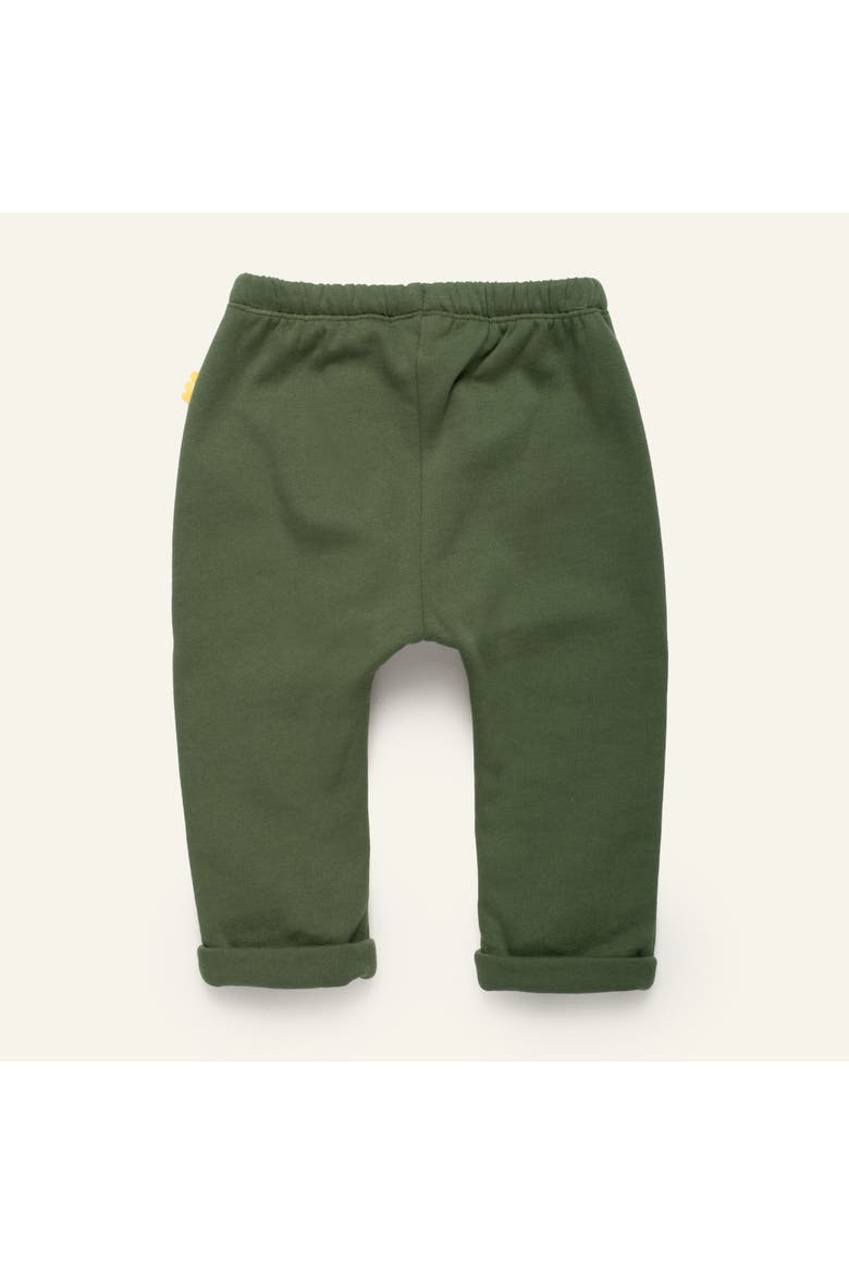 Embroidered Carrot Baby Jogger, Alternate, color, Natural