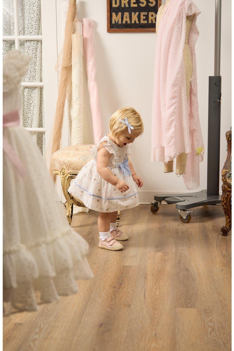 Embroidered Party Dress, Alternate, color, WHITE
