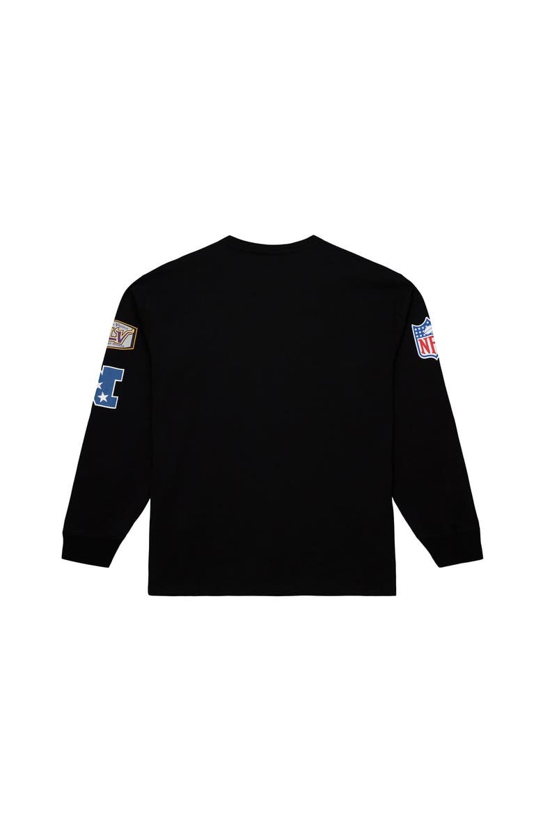 Mitchell & Ness Men's Mitchell & Ness Black Minnesota Vikings Training Camp Vintage Logos Long Sleeve T-Shirt, Alternate, color, Black