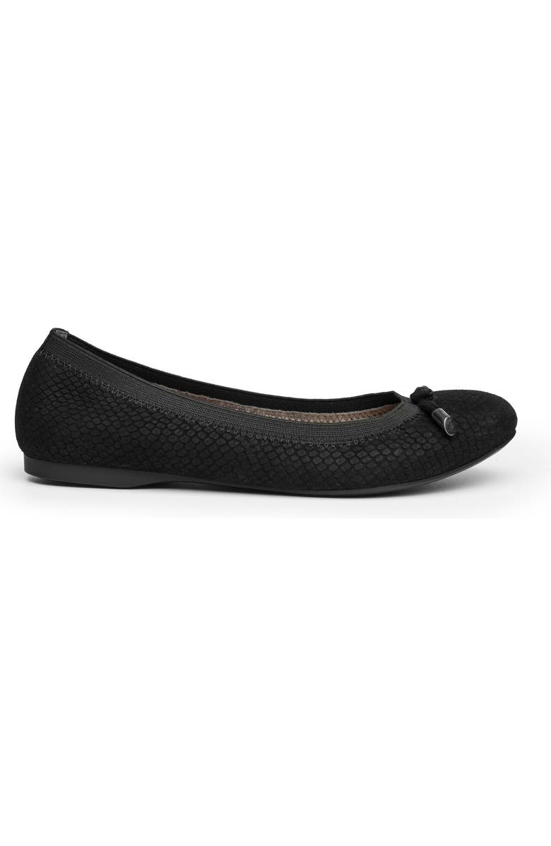 Me Too Breeze Snake Embossed Ballet Flat, Alternate, color,
