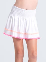 Lucky in Love Girls Smocked Frill Skirt
