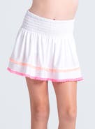Lucky in Love Girls Smocked Frill Skirt