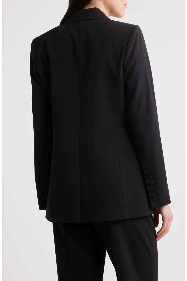 Peak Lapel Jacket, Alternate, color, BLACK