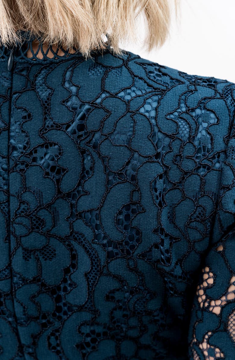 Rachel Parcell Lace Sheath Dress, Alternate, color, 