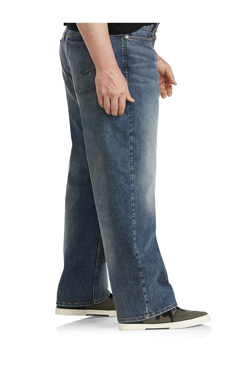 Big & Tall Loose Fit Jeans, Alternate, color, DOWN AND DIRTY ECO
