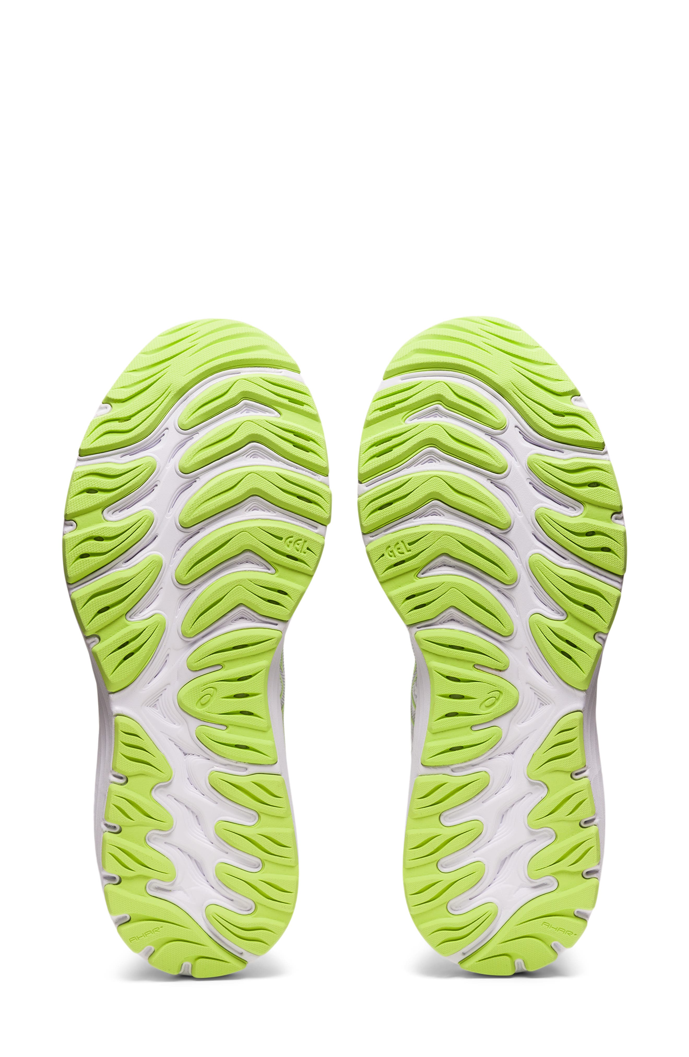 GEL-Cumulus 23 Running Shoe, Alternate, color, WHITE/ LIME GREEN