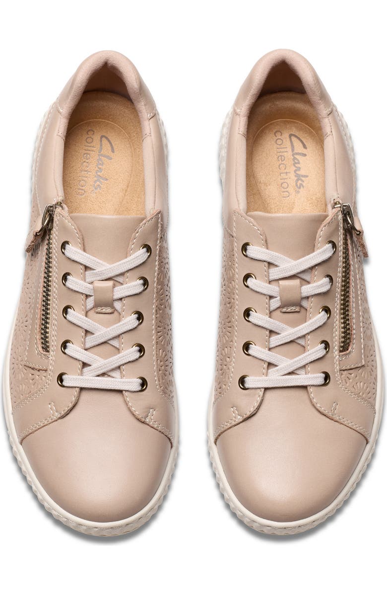 Clarks<sup>®</sup> Caroline Rio Sneaker, Alternate, color, Sand Leather