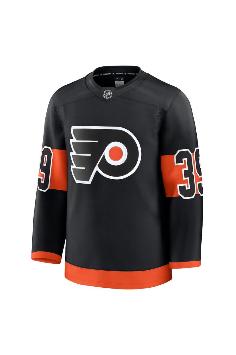 Men's Fanatics Matvei Michkov Black Philadelphia Flyers Alternate Premium Jersey, Alternate, color, Black
