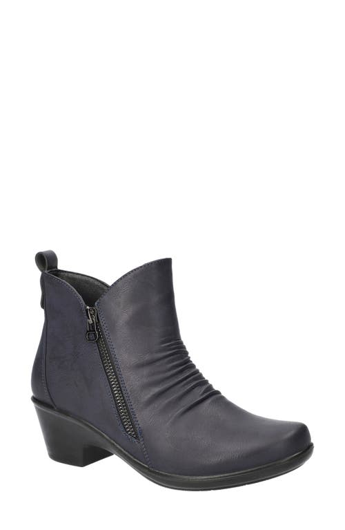 Easy Street Jeanie Bootie In Blue