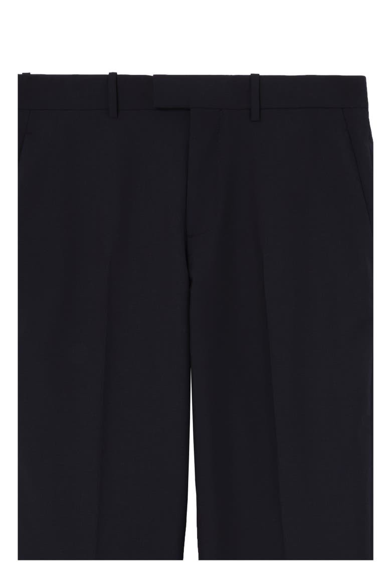 Wool Sloane Tailored Trousers, Alternate, color, Navy