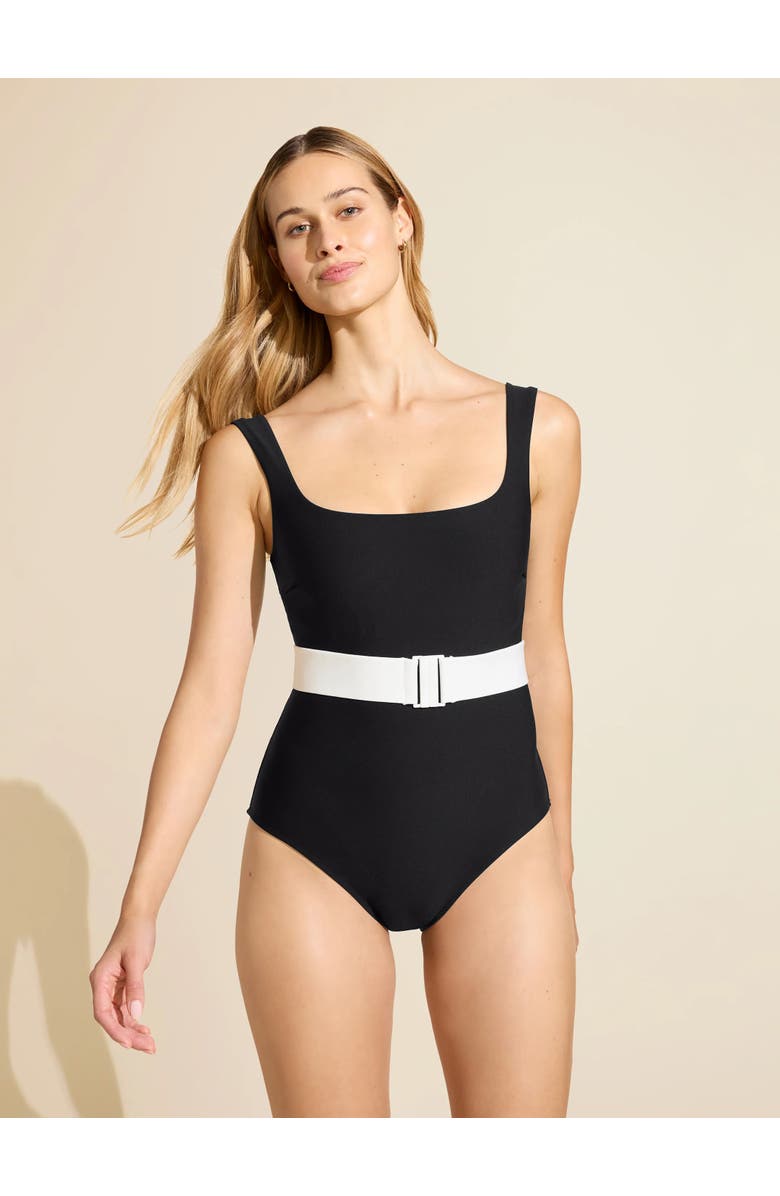 STYLEST DreamSculpt Square Neck Tank, Alternate, color, Caviar