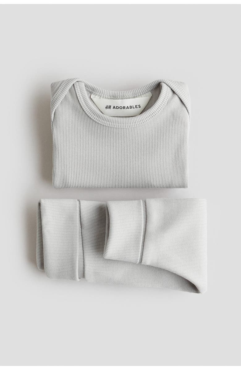 H&M 2-piece Pima Cotton Set, Alternate, color, 