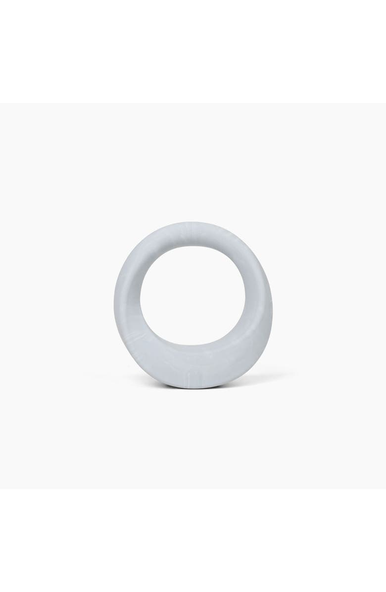 Obshay Swirl 4 lb, White Marble silicone weight, Main, color, Gray