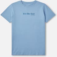The Drip Shop Live Like That Graphic Tee - Big Kid