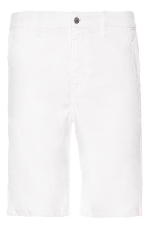 Joe's The Brixton Cotton Trouser Shorts In White