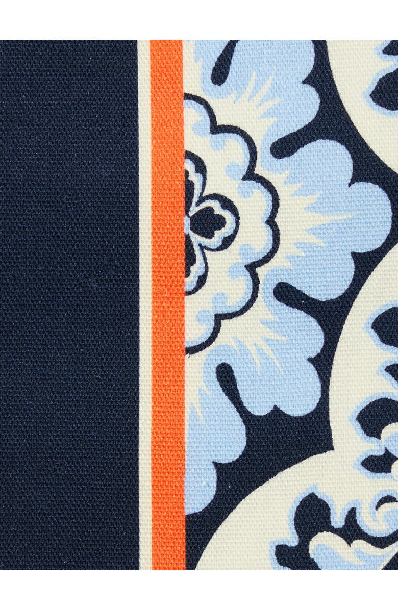 La DoubleJ Large Tablecloth (66.9"x137.8") Palazzo Blue, Alternate, color, Palazzo Blue