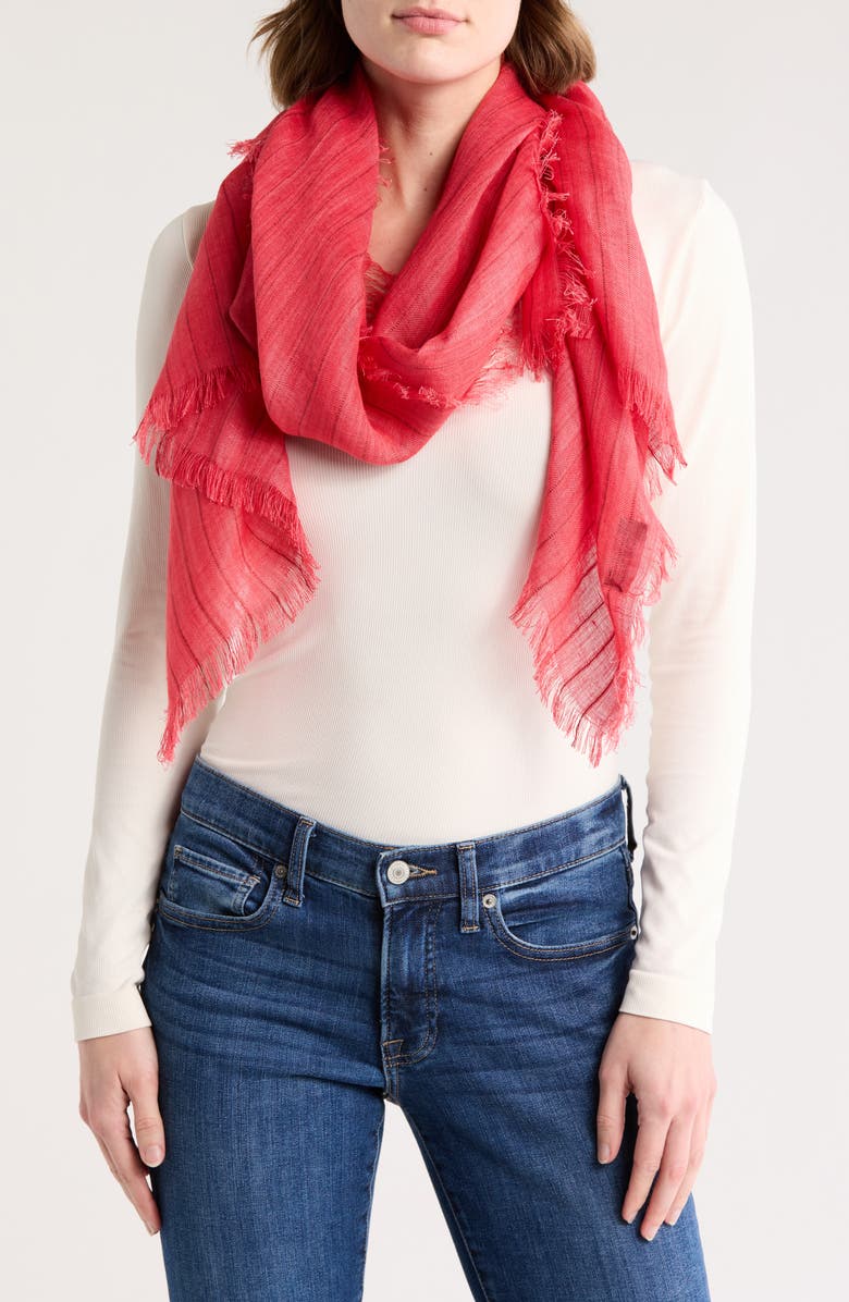 Stripe Wrap Scarf