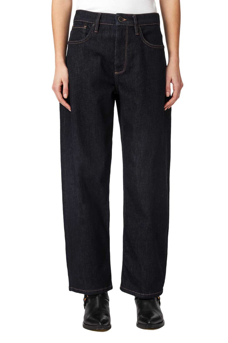 Sadie Barrel Leg Jeans, Main, color, RINSE WASH INDIGO