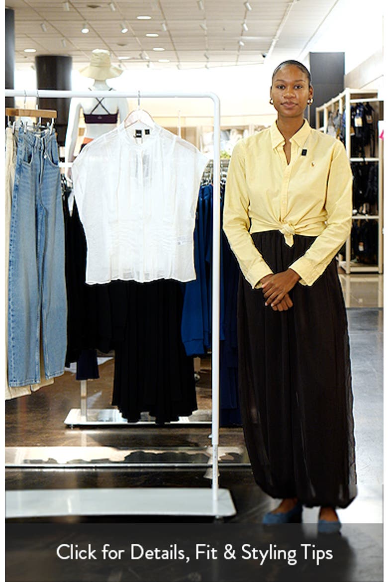 Pleat Woven Shirt video