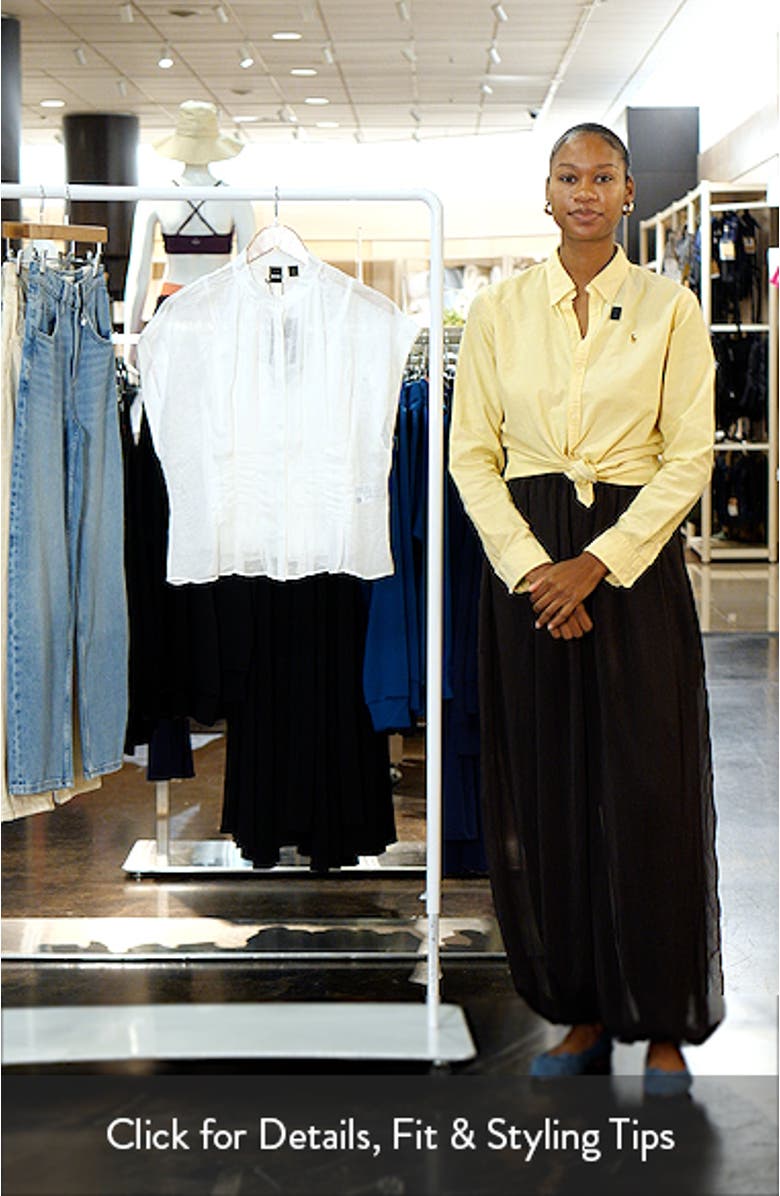 Pleat Woven Shirt, sales video thumbnail