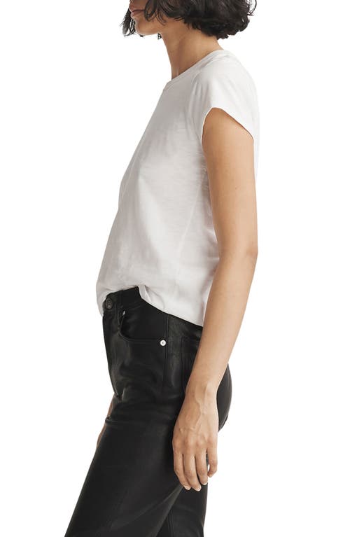 Rag & Bone The Slub Organic Pima Cotton T-shirt In White
