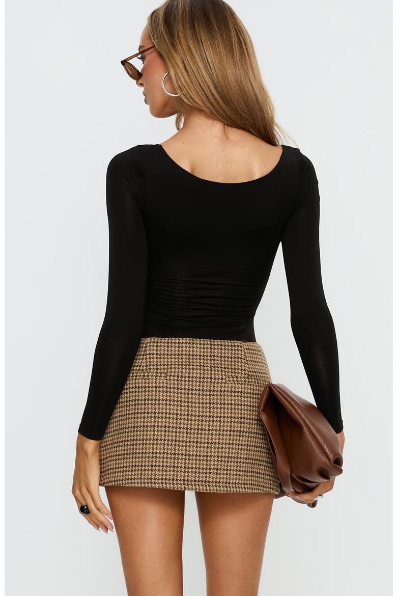 Meralyn Plaid Miniskirt, Alternate, color, MULTI