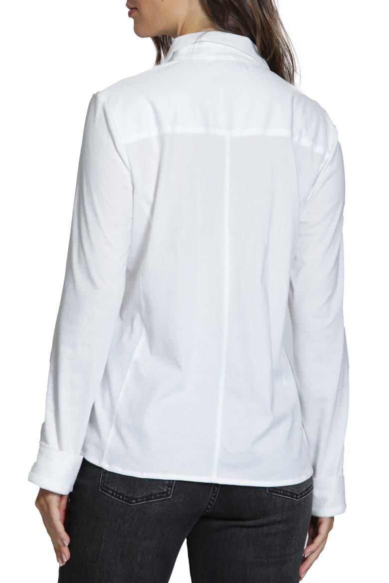 Western Button-Up Shirt, Alternate, color, WHITE